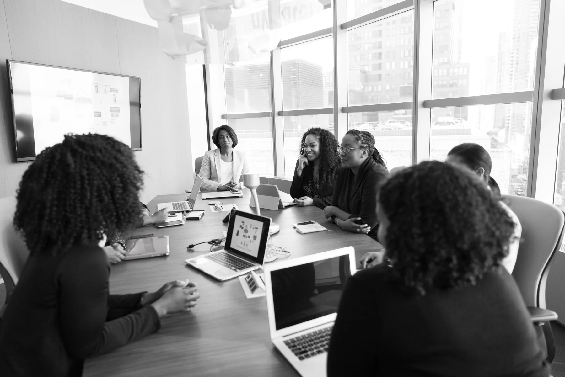 Purpose-driven founders collaborating around a table